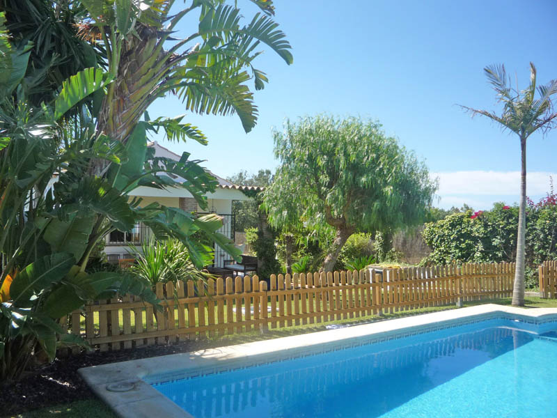 Vista de la casa